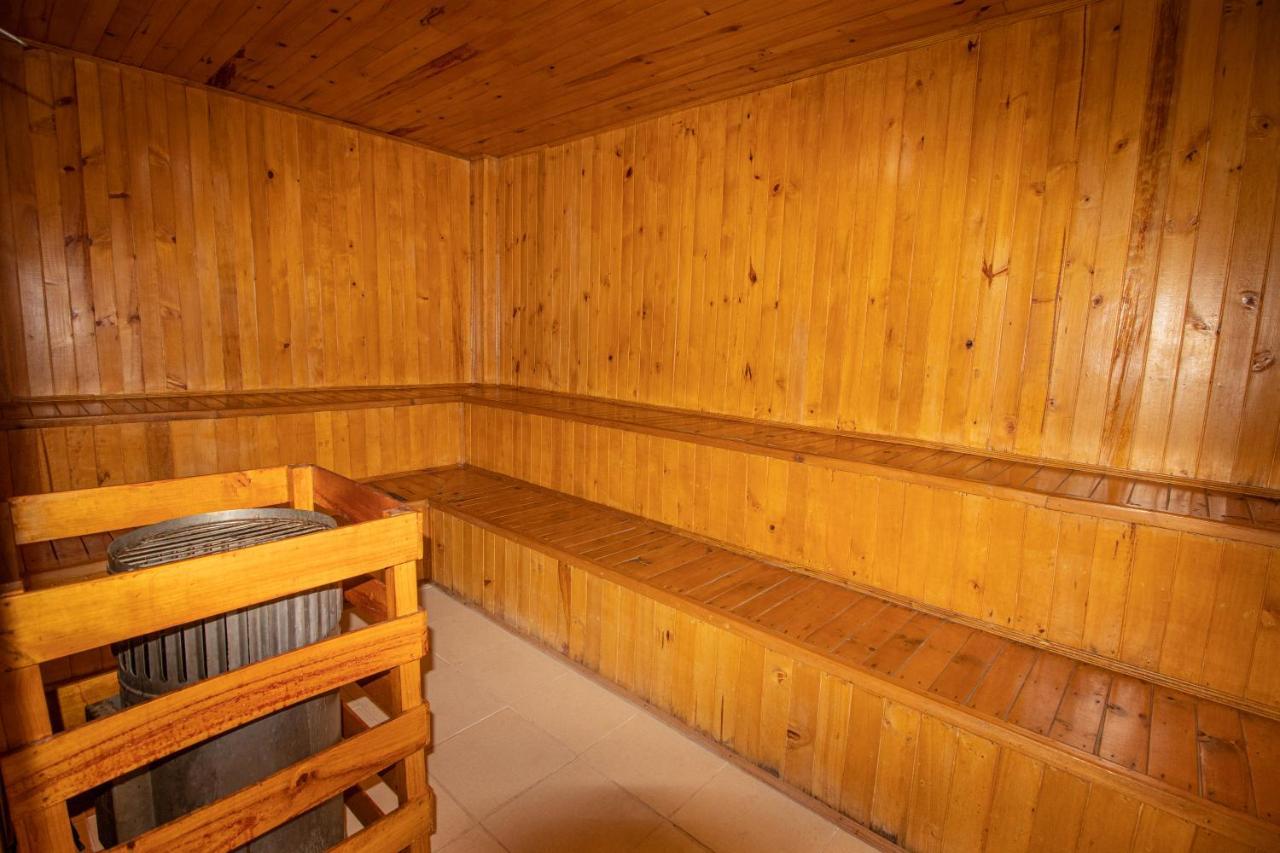 Hotel Campestre Las Camelias Pueblo Tapao Exterior photo A Finnish sauna